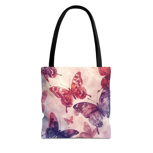 Butterfly Pattern Tote Bag - Stylish Eco-Friendly Canvas Bag