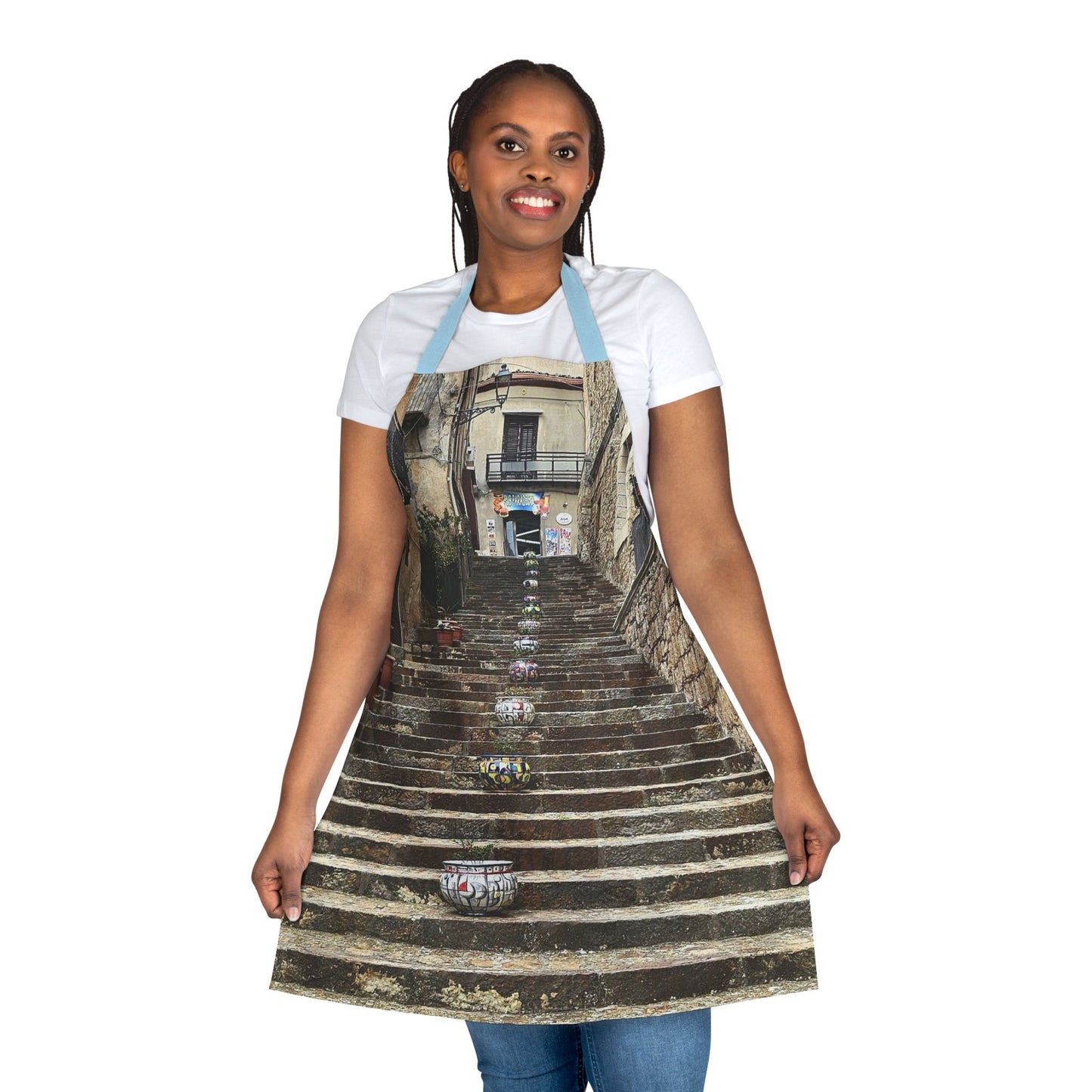 Artistic Sicilian Town Apron with 5-Color Straps, Kitchen Gift for Home Chefs, Unique Cooking Gear, Ideal for Art Lovers, Perfect for [...]