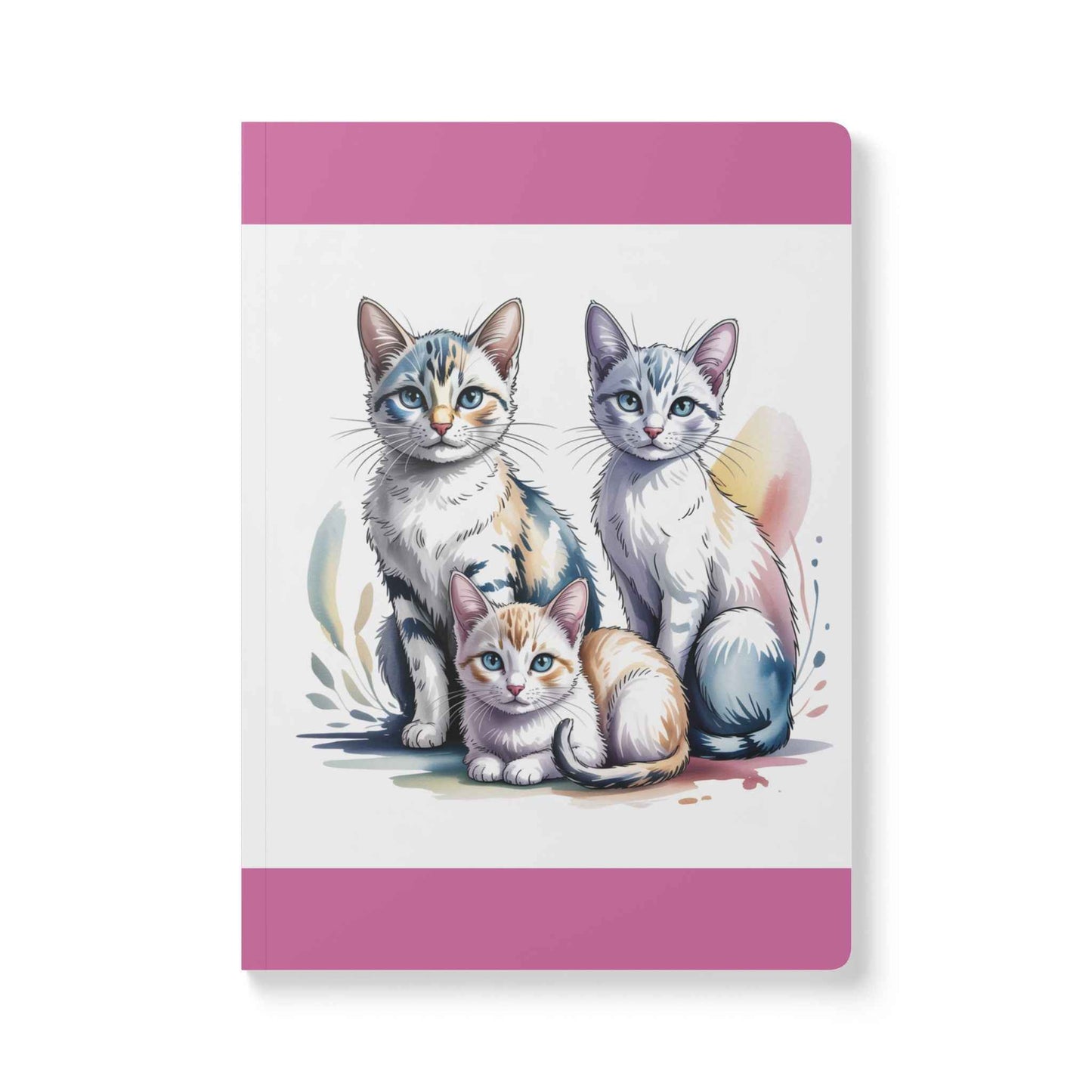 Whimsical Cat Lover's Softcover Journal