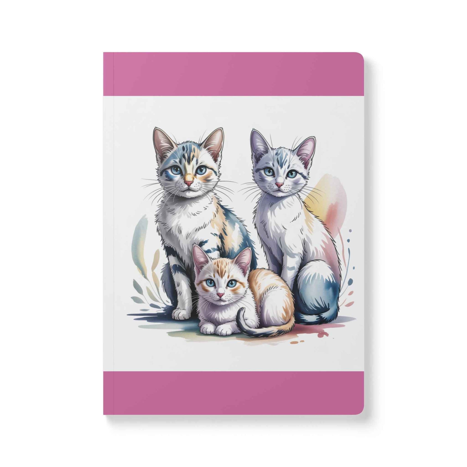 Whimsical Cat Lover's Softcover Journal