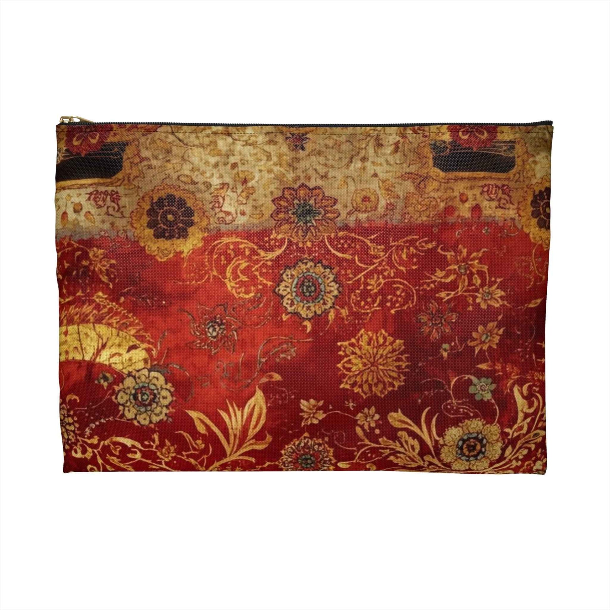 Elegant Floral Accessory Pouch for Stylish Organization