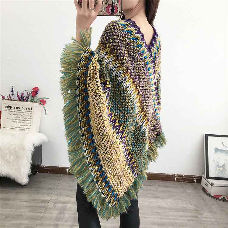 Women's Tassel Scarf