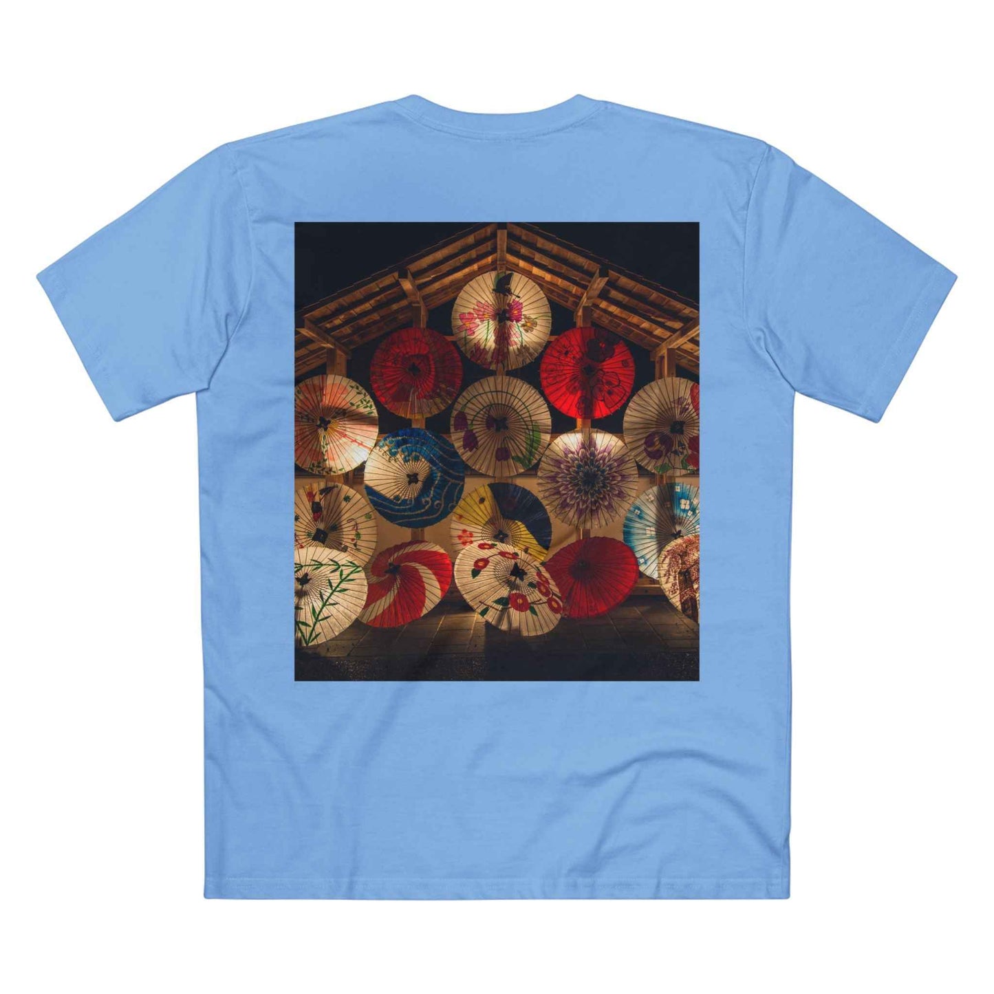 Kyoto Daydreams Vintage Japanese Umbrella Photo Tee Soft Cotton