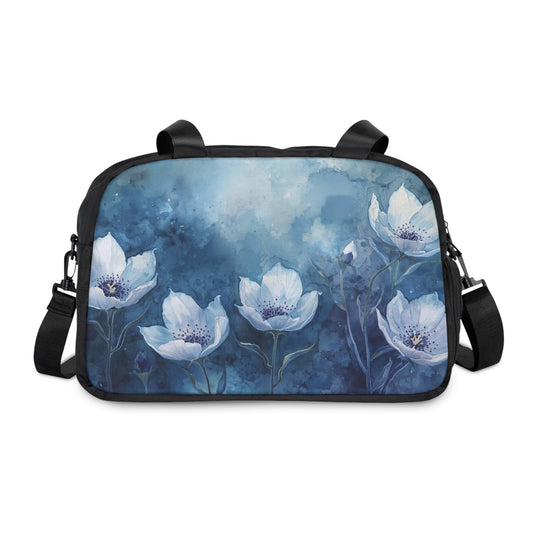 Fitness Floral Handbag Gym Tote For Workout Travel Gear - Rosetta Creative Boutique