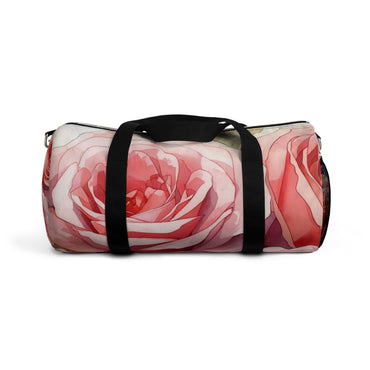 Romantic Roses Floral Duffel Bag Travel Gym Tote Gift - Rosetta Creative Boutique