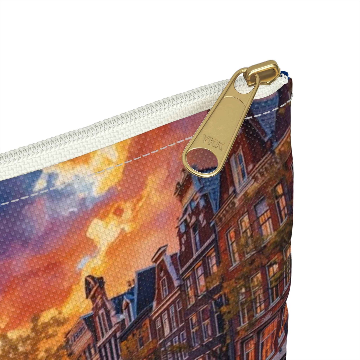 Scenic Amsterdam Accessory Pouch - Stylish Organizing Bag for Travel & Everyday Use