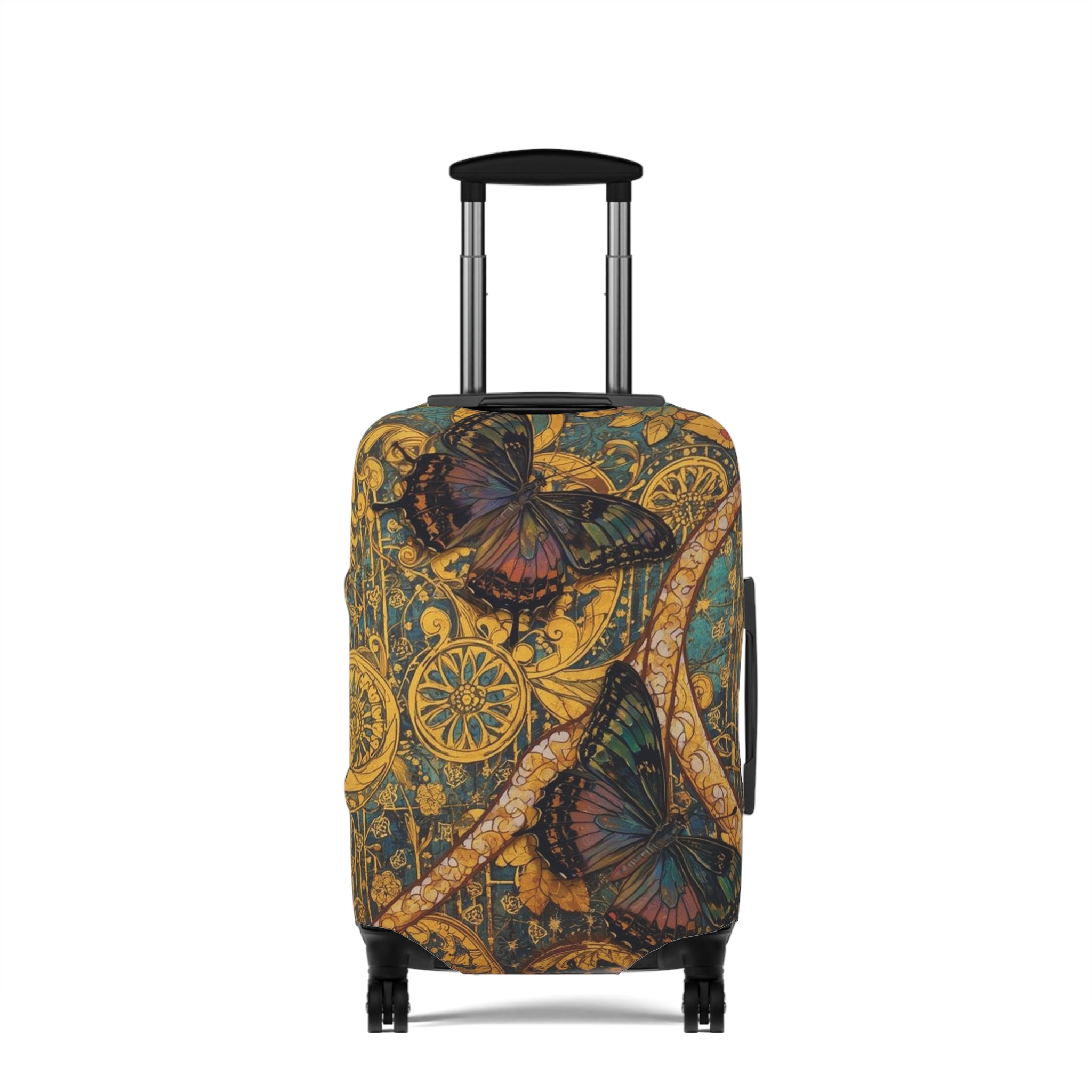 Butterfly Luggage Cover Stylish Suitcase Protector Travel - Rosetta Creative Boutique