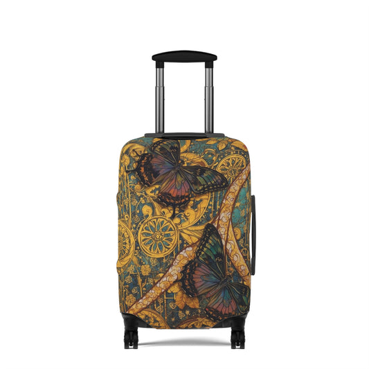 Butterfly Luggage Cover Stylish Suitcase Protector Travel - Rosetta Creative Boutique