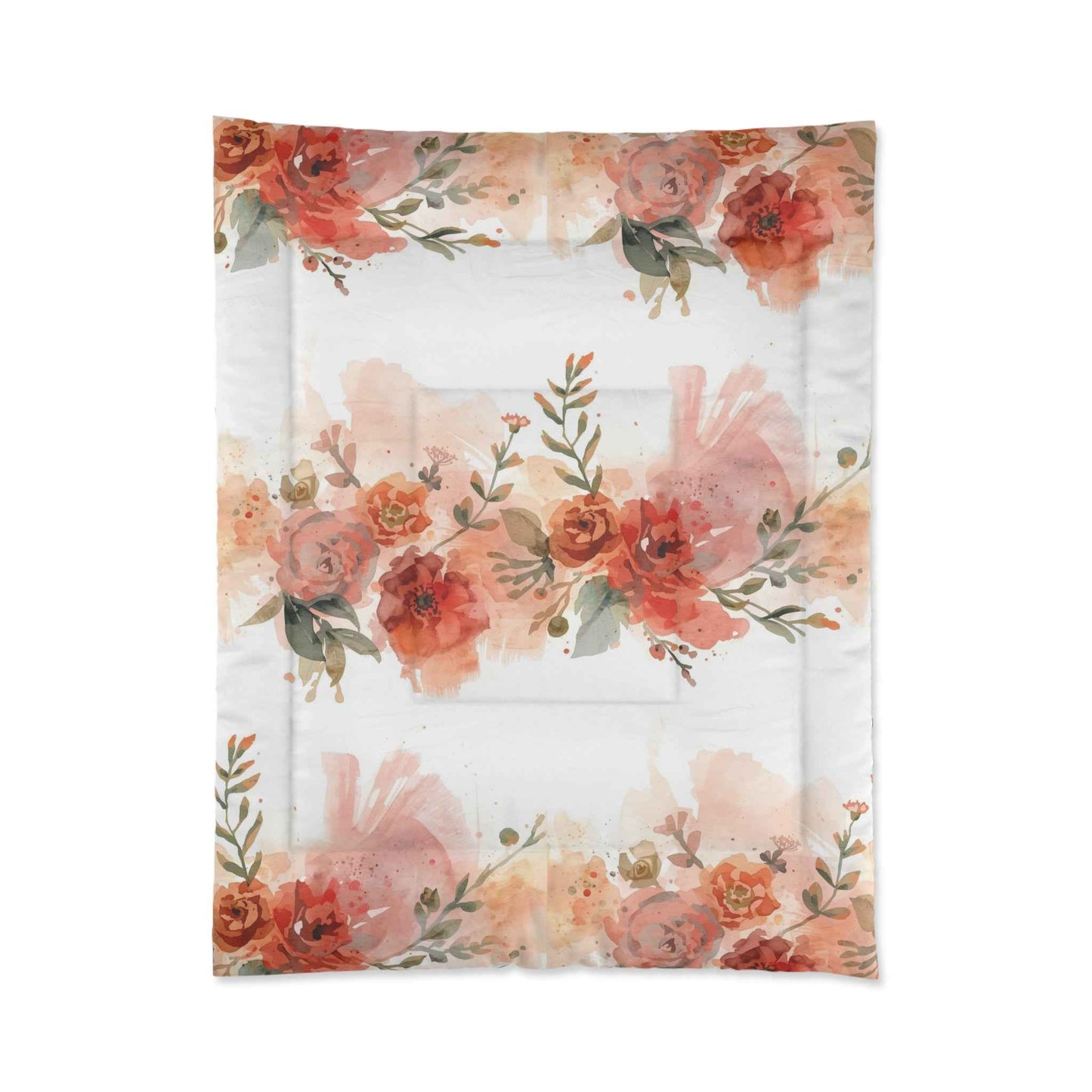 Beautiful Floral Cozy Comforter