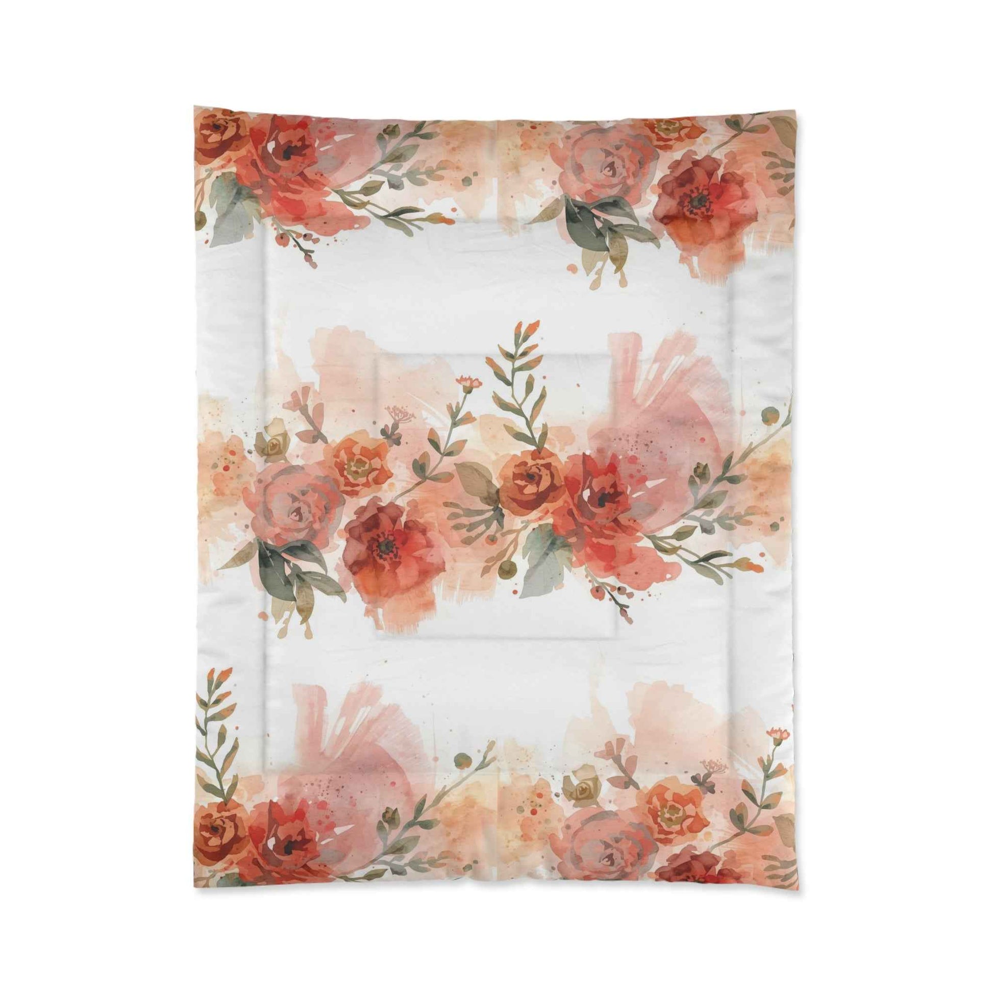 Beautiful Floral Cozy Comforter