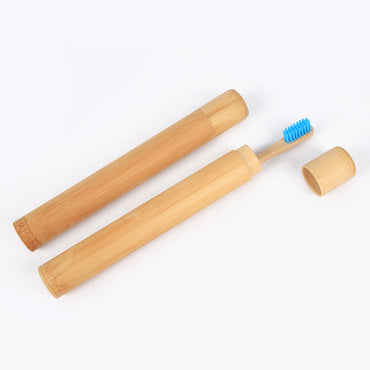 Eco Friendly Bamboo Toothbrush Travel Case Hygienic - Rosetta Creative Boutique