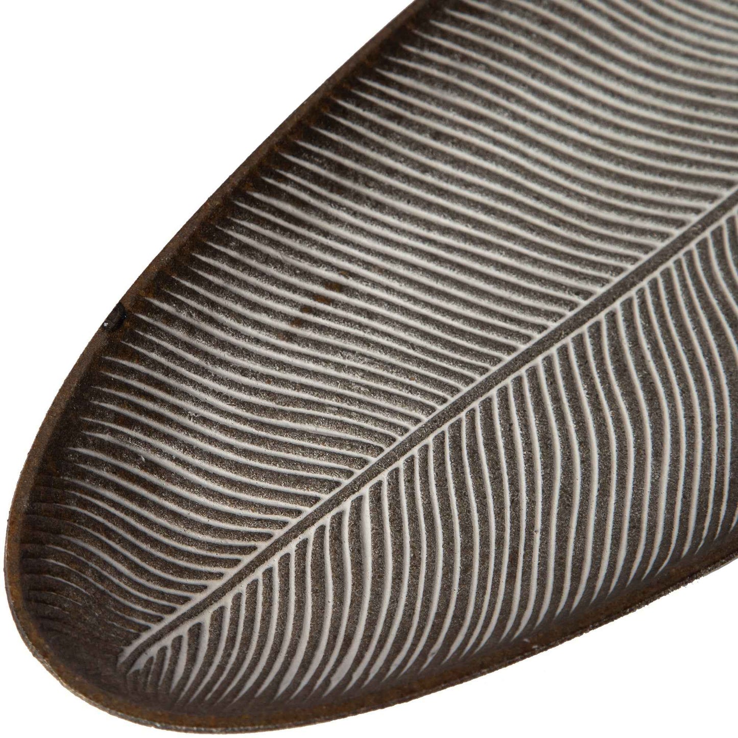 Leaf Design Wood Tray Decorative Centerpiece For Home Kitchen And Events