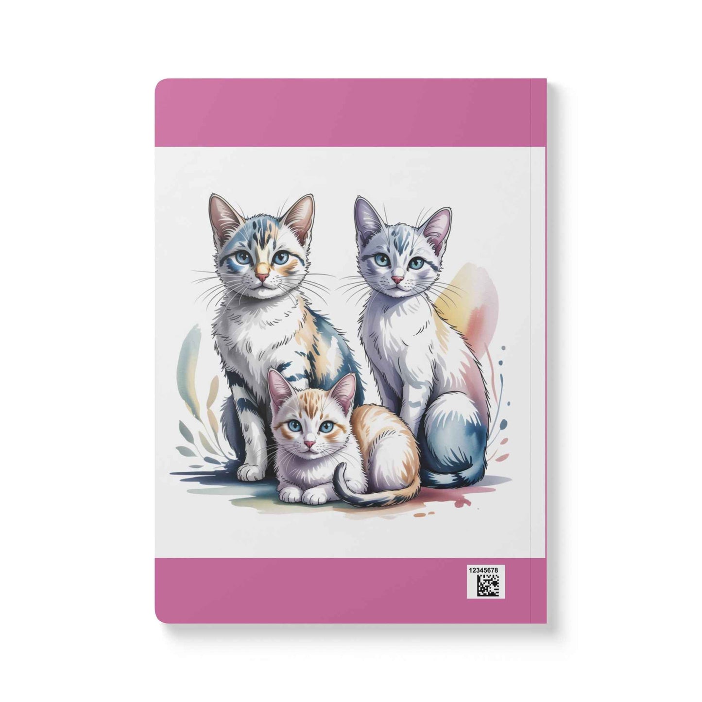 Whimsical Cat Lover's Softcover Journal