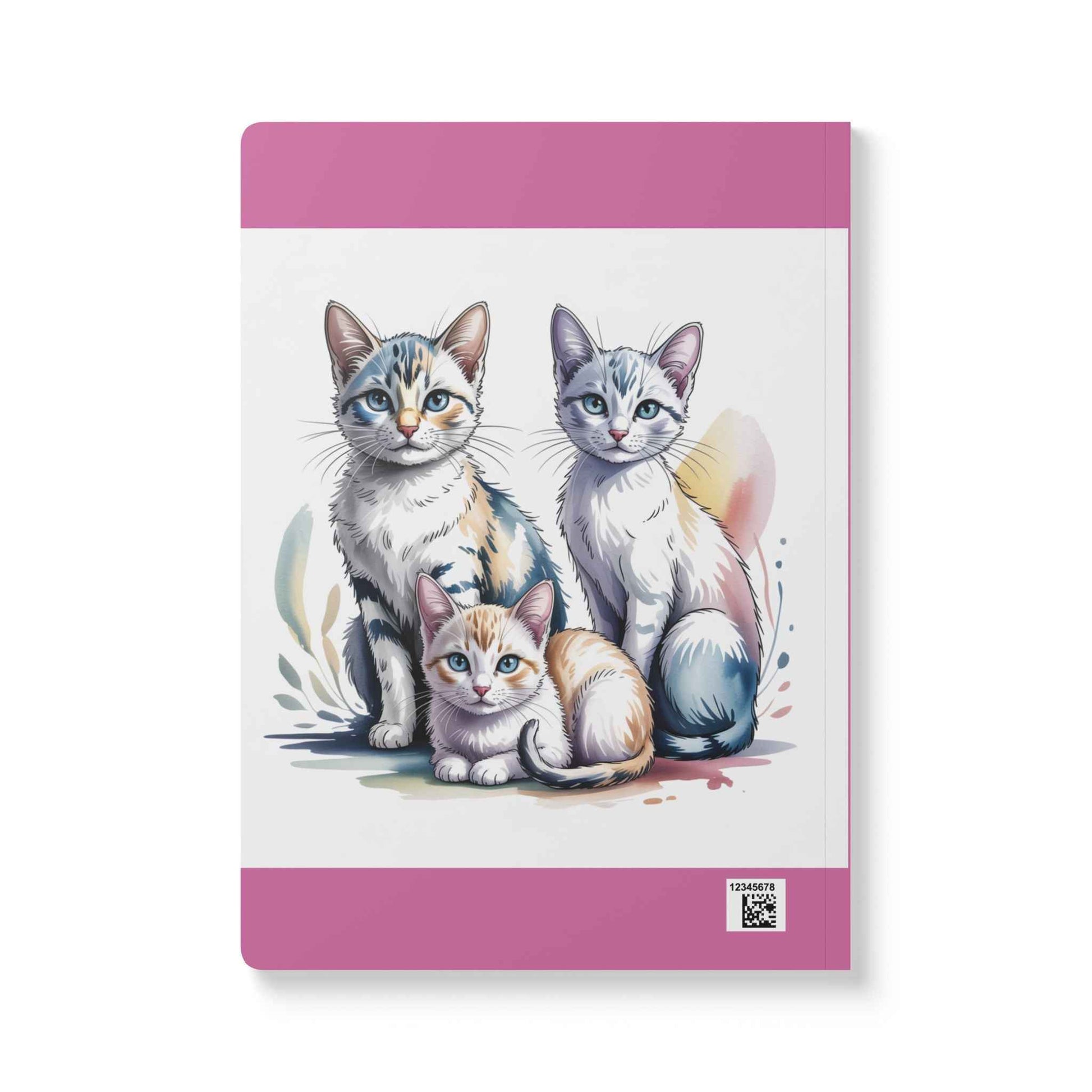 Whimsical Cat Lover's Softcover Journal