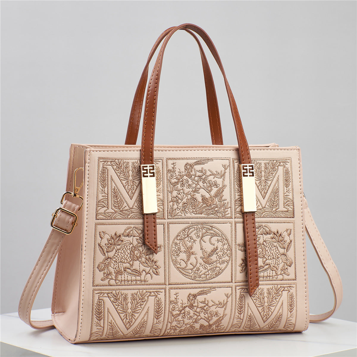 The City Muse Messenger – Soft-Touch Vegan Leather Shoulder Bag