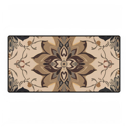 Desk Mat with Botanical & Minimalist Designs, Rubber Base