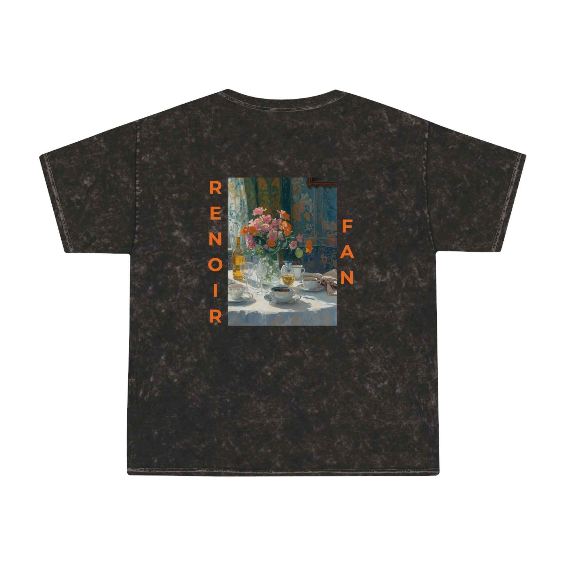 Renoir Floral Still Life Tee Vintage Mineral Wash Cotton