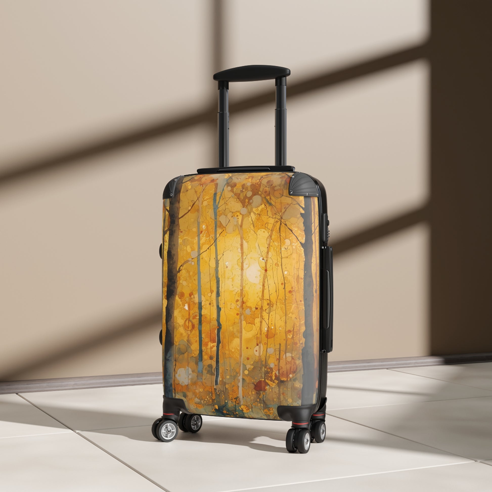 Golden Forest Suitcase Rosetta Creative Boutique Luggage - Rosetta Creative Boutique