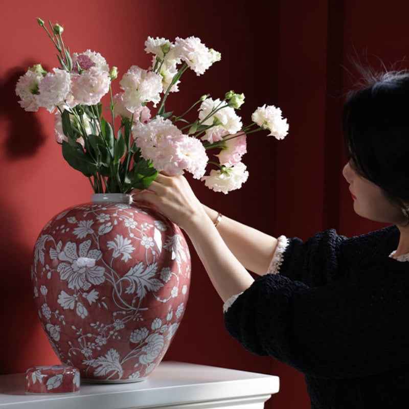 Mantingfang Hongdai Yu Meiren Series Vases For The Home