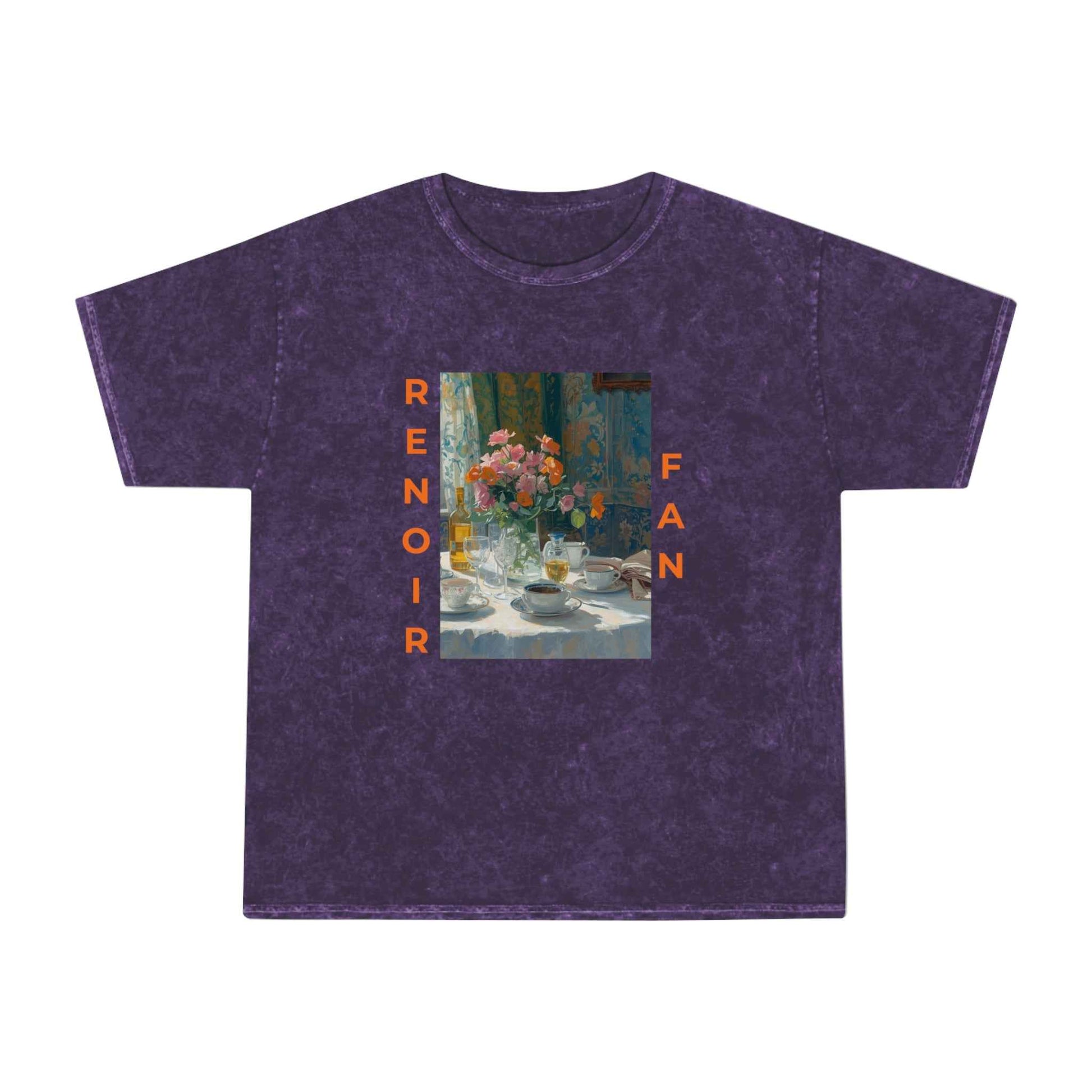 Renoir Floral Still Life Tee Vintage Mineral Wash Cotton