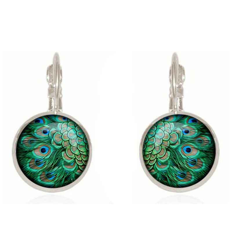 Charm Henna Yoga Amulet Ladies Earrings Bohemian Mandala Earrings For Women