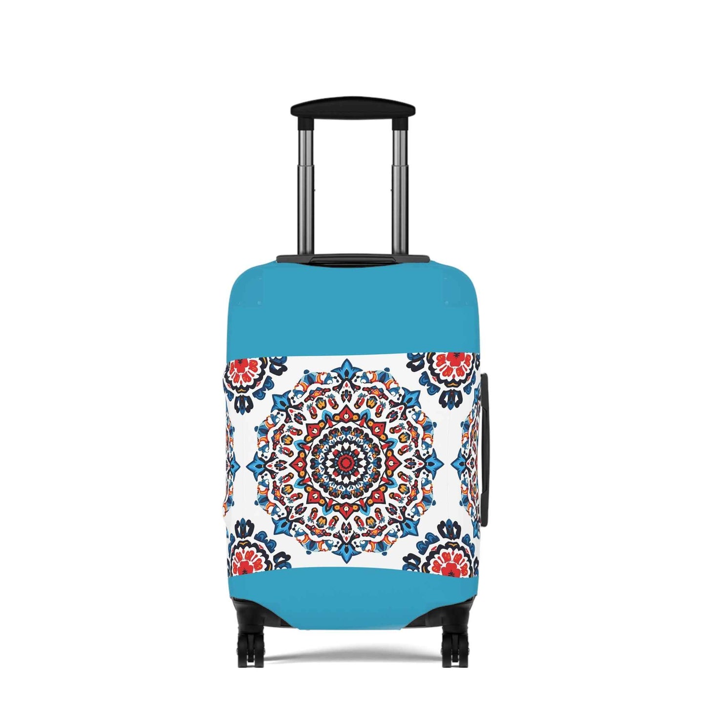 Colorful Mandala Luggage Cover - Travel in Style