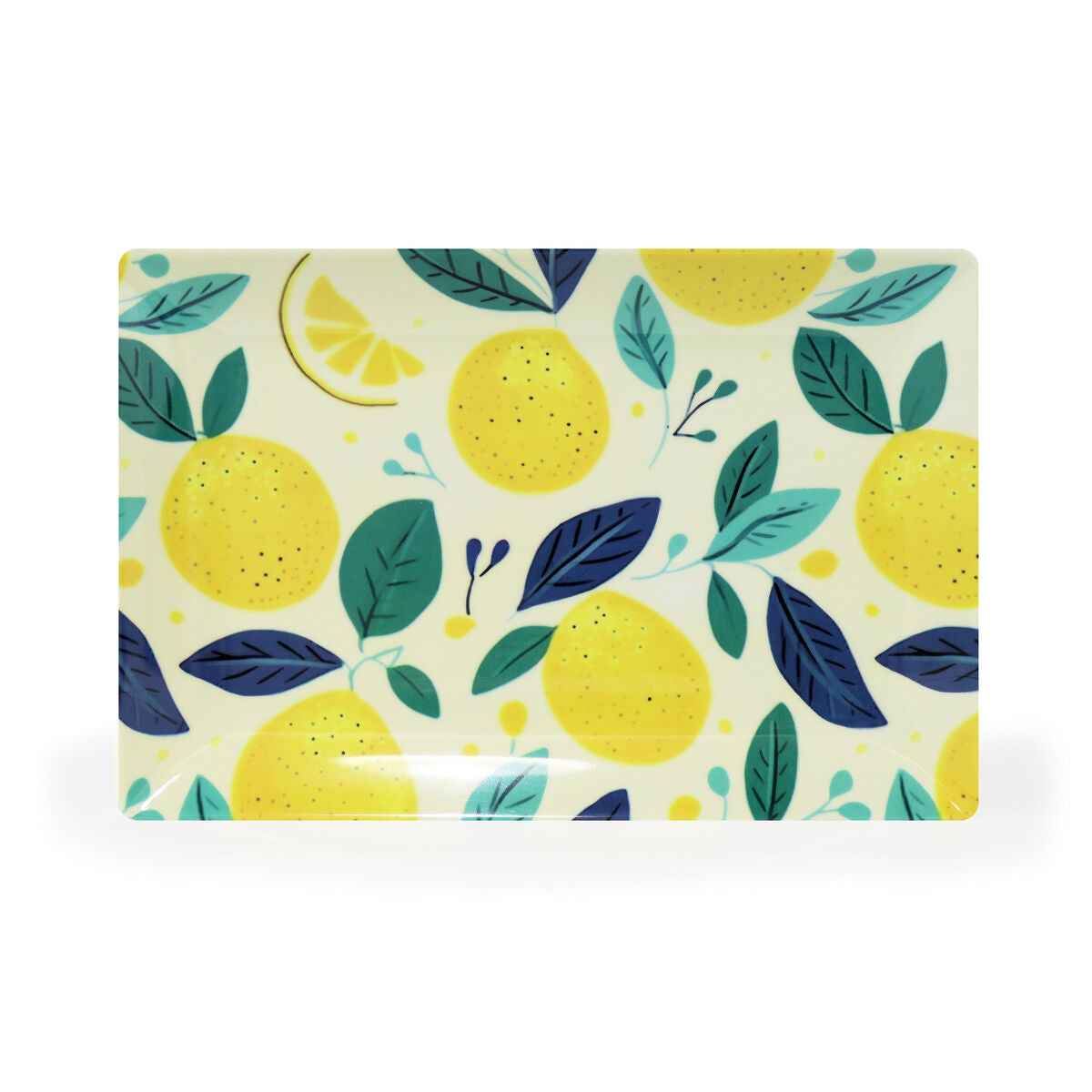 Alfares Brescia Melamine Serving Platter Set of 12 30 x 20 x 2.5 cm