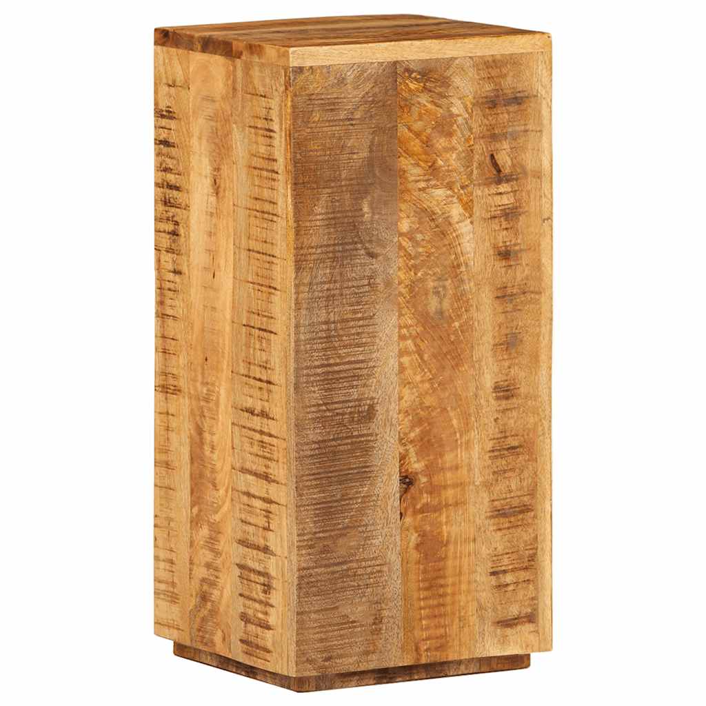 Two-Piece Solid Mango Wood Plant Stand Set