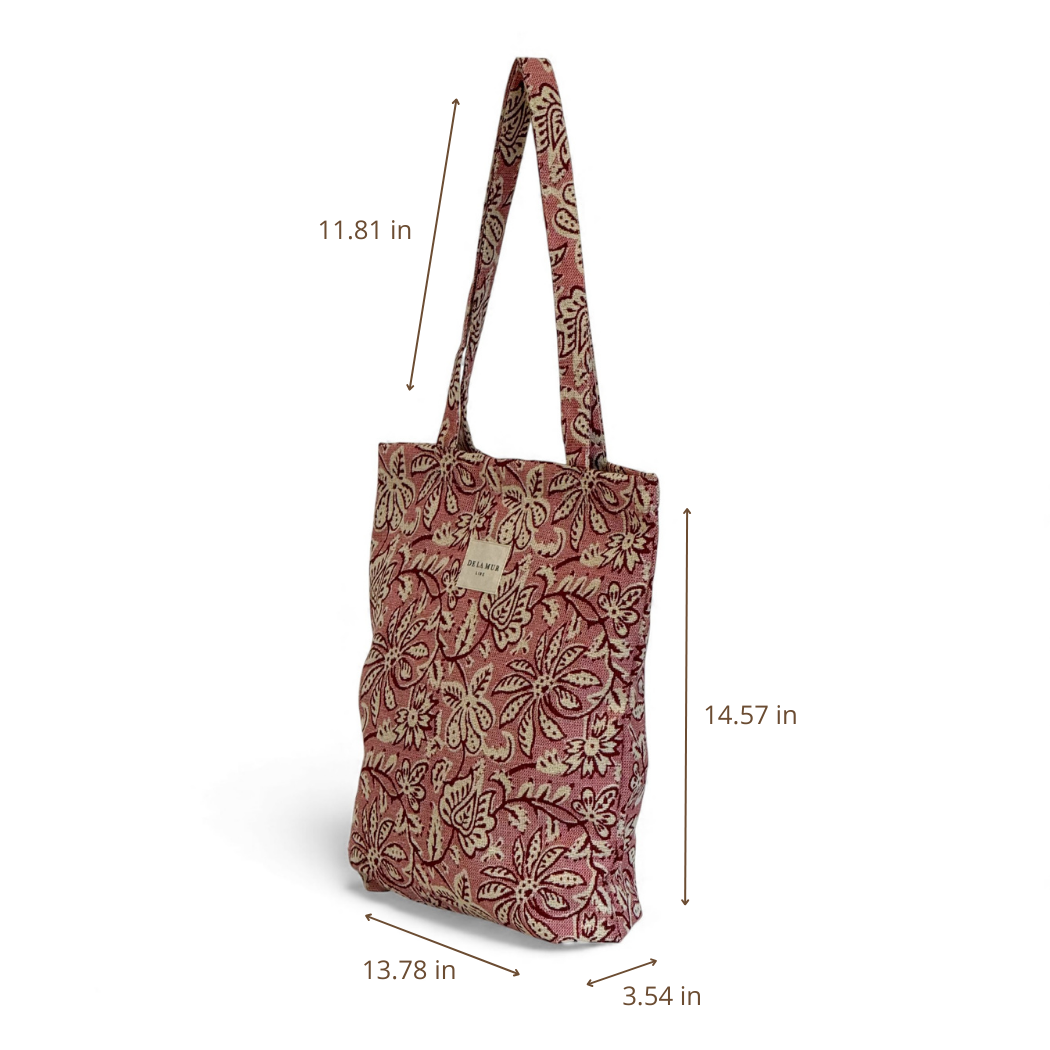 Medium Jacquard Zippered Tote Bag – Came