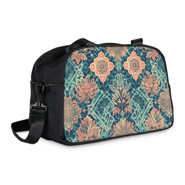 Floral Design Fitness Handbag for Gym Yoga Travel Gift - Rosetta Creative Boutique