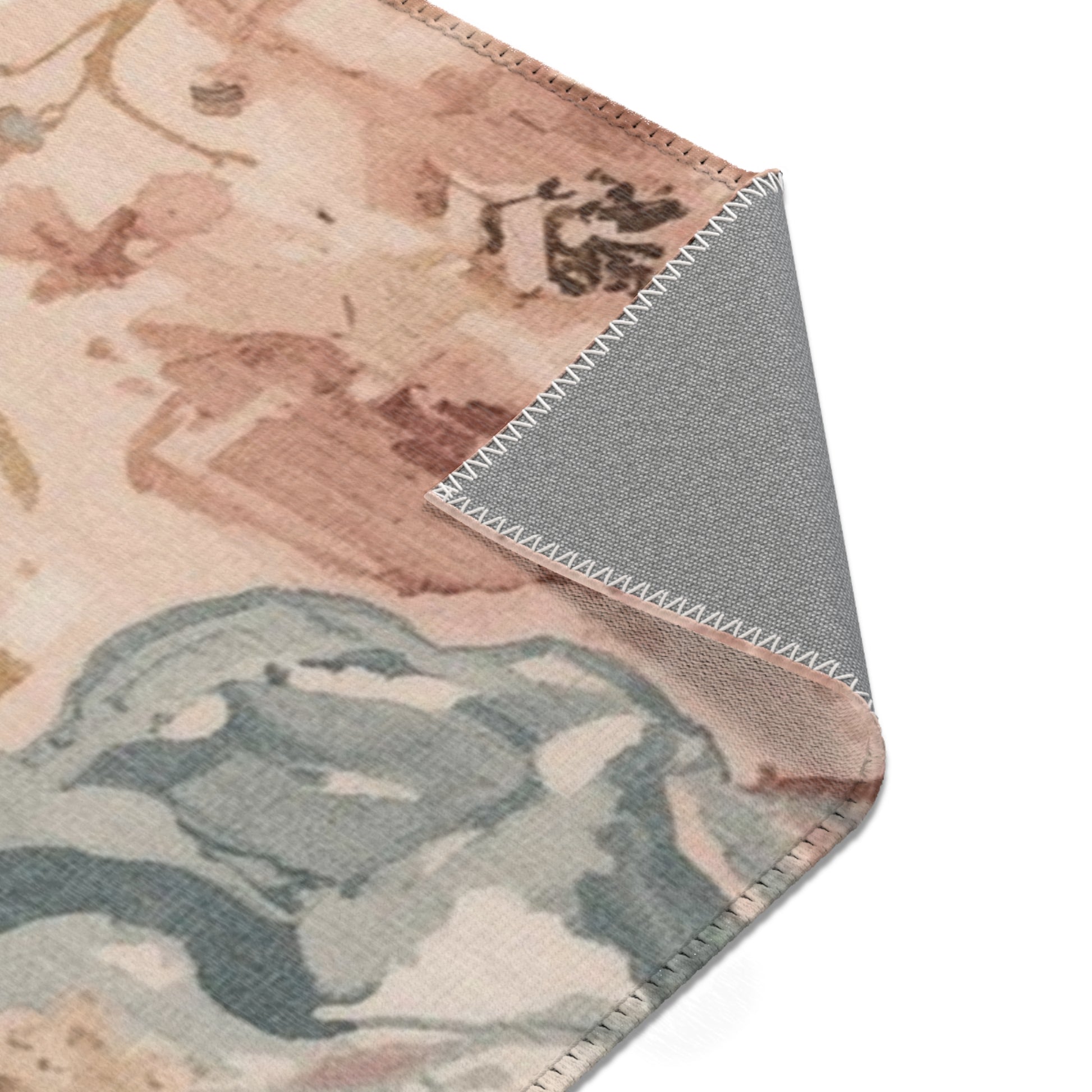 Floral Boho Area Rug for Living Room Home Decor Soft Comfort - Rosetta Creative Boutique