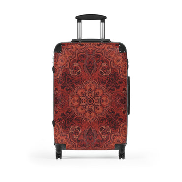 Stylish Travel Suitcases by Rosetta Creative Boutique, Bohemian Luggage, Patterned Bag for Adventurers, Trendy Baggage for Vacation, Unique Gift for Travelers - Rosetta Creative Boutique