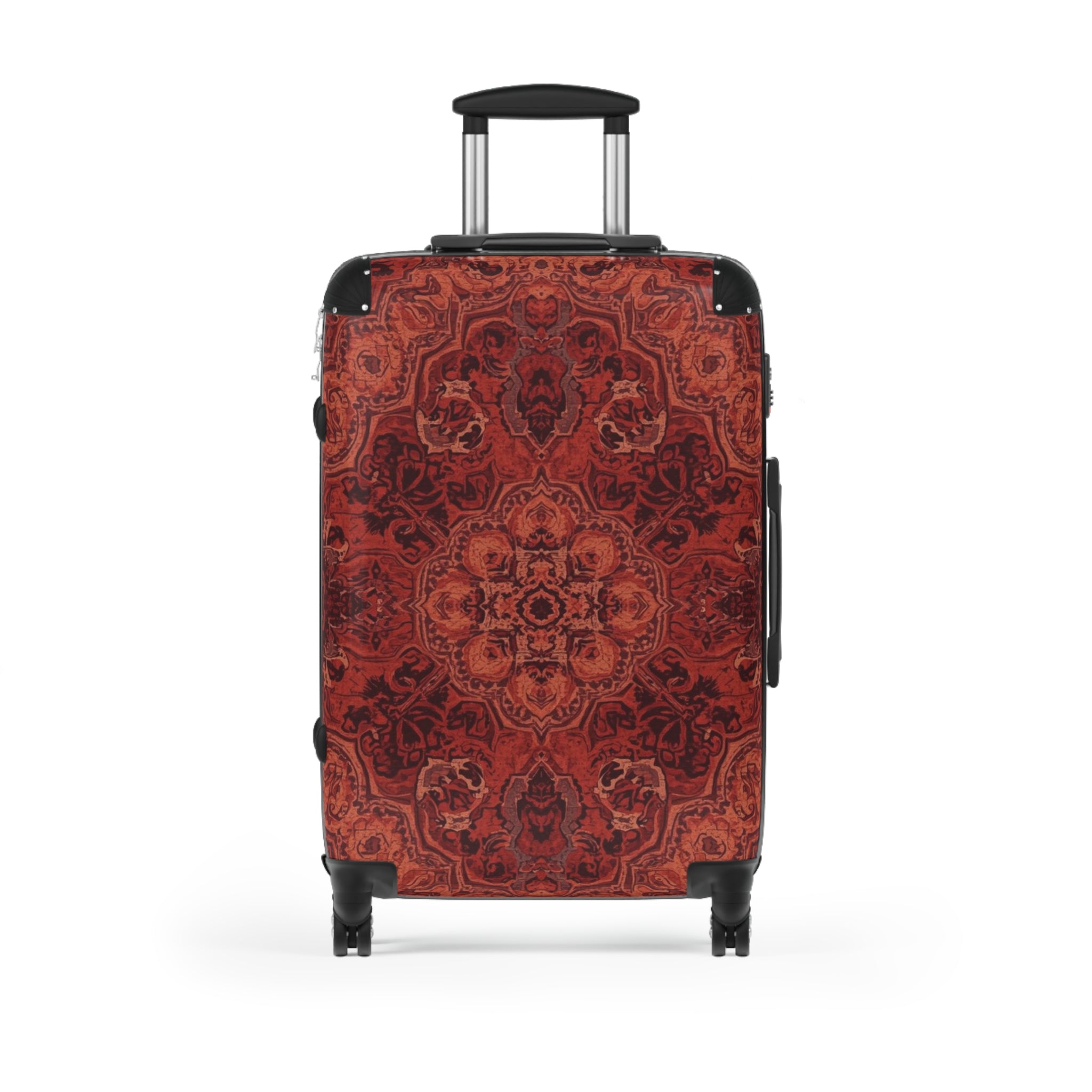 Stylish Travel Suitcases by Rosetta Creative Boutique, Bohemian Luggage, Patterned Bag for Adventurers, Trendy Baggage for Vacation, Unique Gift for Travelers - Rosetta Creative Boutique