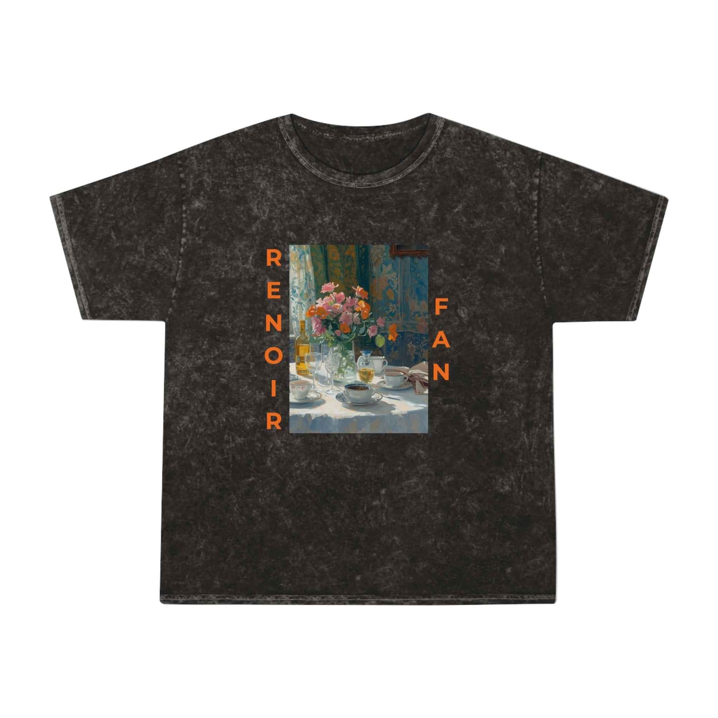 Renoir Floral Still Life Tee Vintage Mineral Wash Cotton