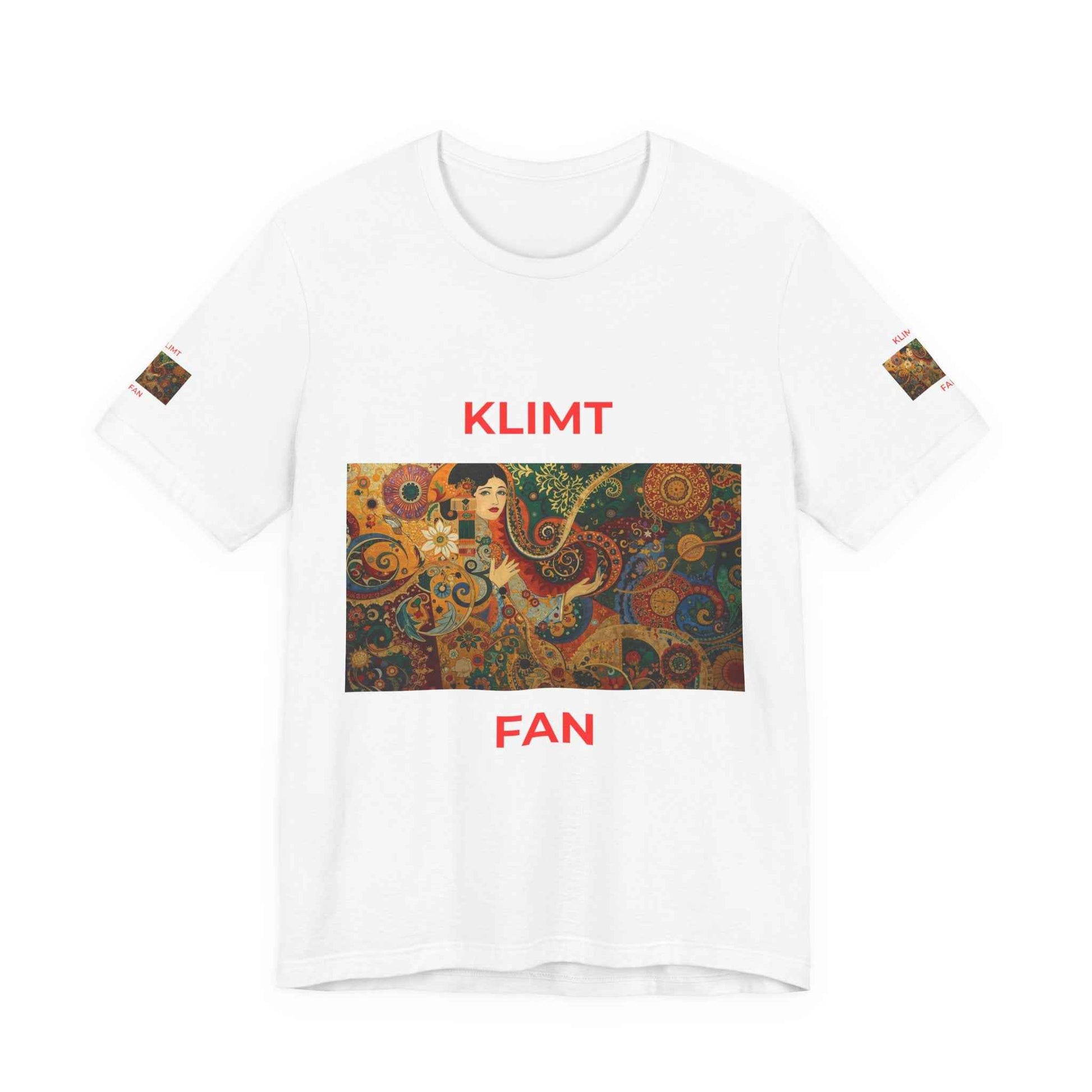 Klimt Fan Art Tee Gustav Klimt Graphic T Shirt Art Print