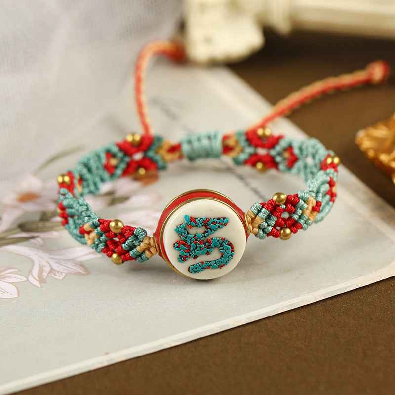 Retro Hand Woven Hand Rope Artistic Accessories