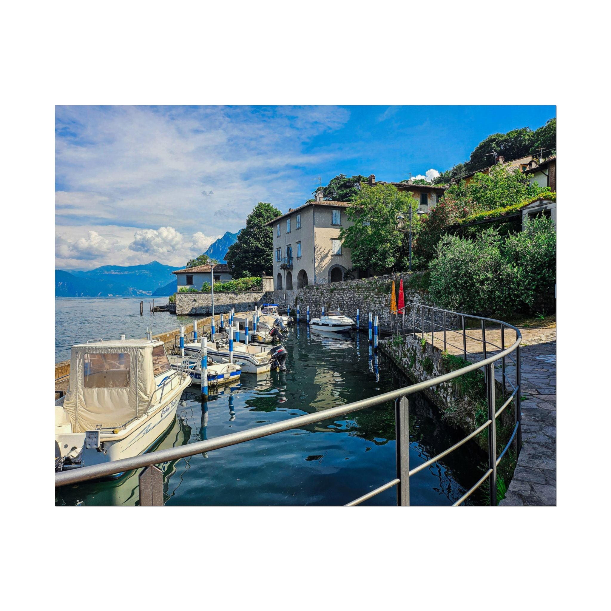 Monte Isola Italy Poster Rosetta Creative Coastal Views - Rosetta Creative Boutique