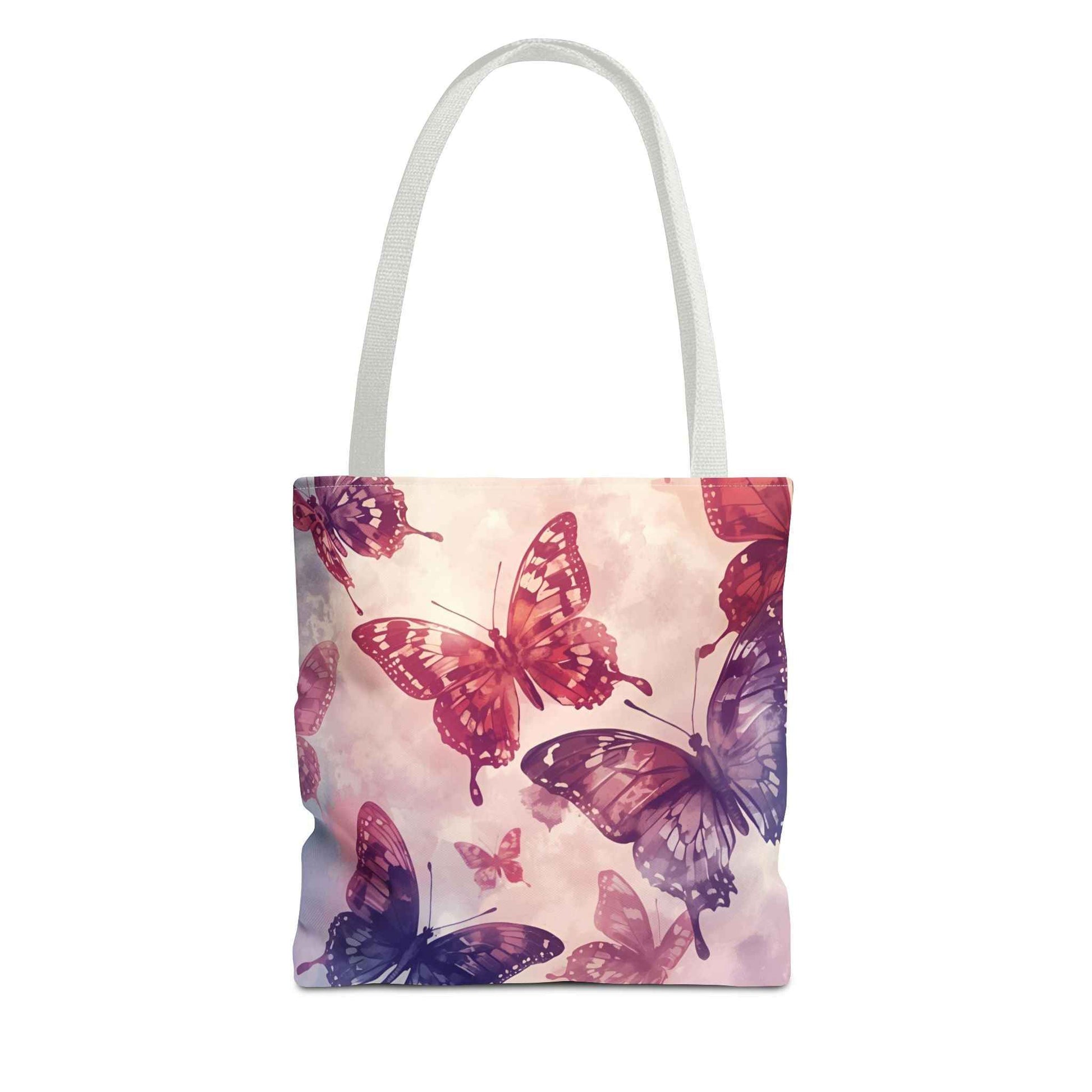 Butterfly Pattern Tote Bag - Stylish Eco-Friendly Canvas Bag