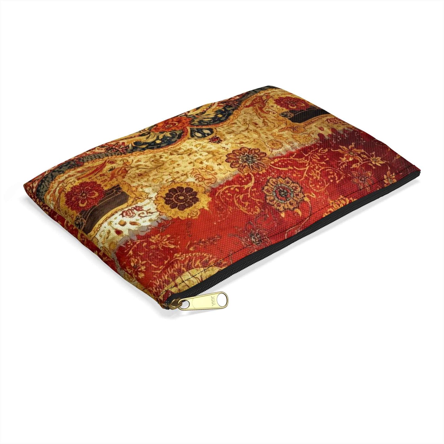 Elegant Floral Accessory Pouch for Stylish Organization