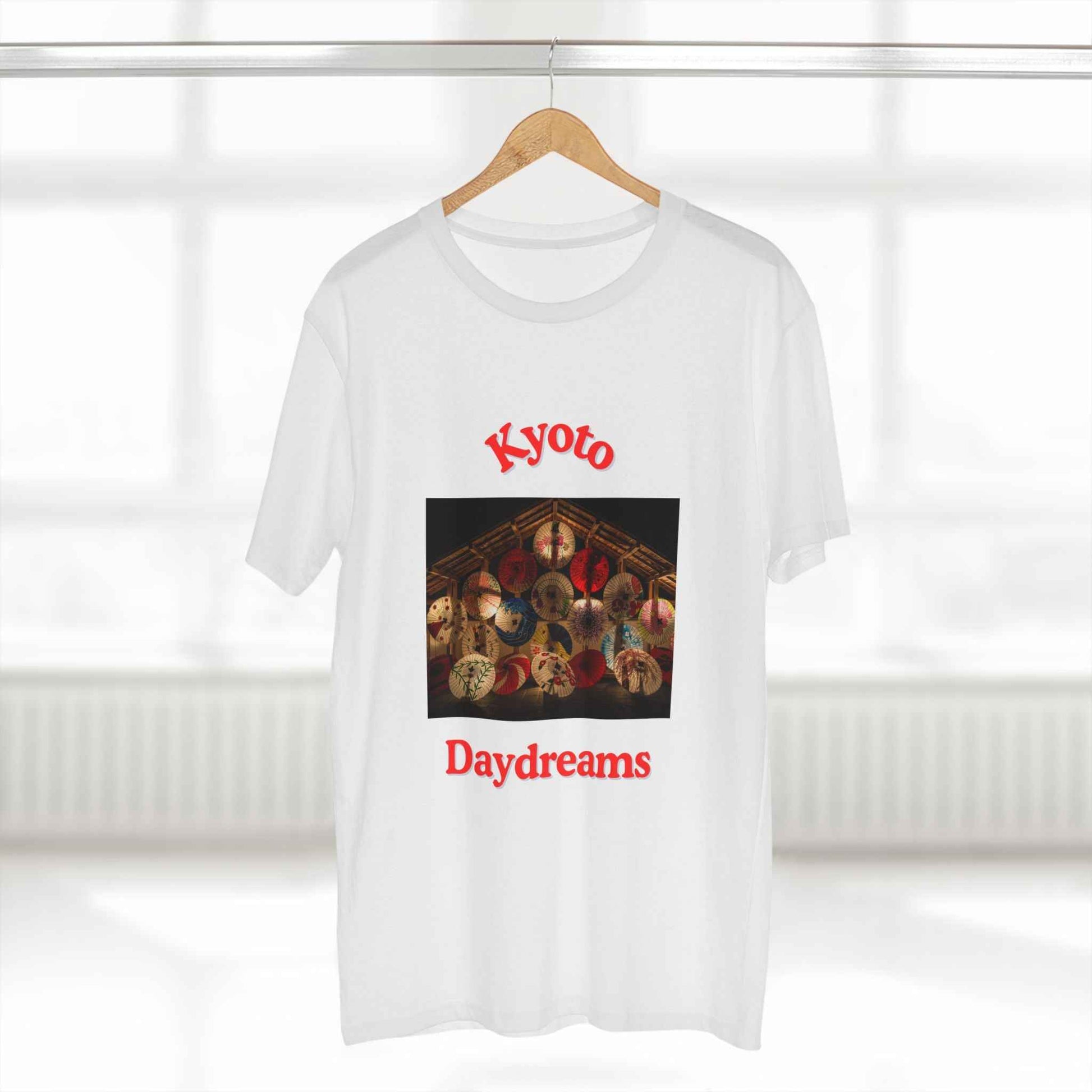Kyoto Daydreams Vintage Japanese Umbrella Photo Tee Soft Cotton