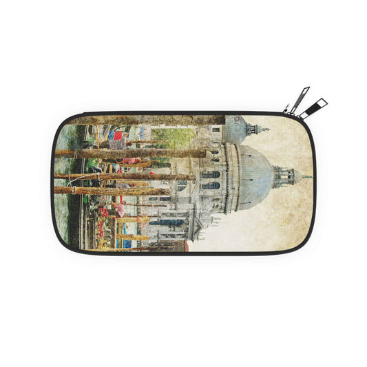Watercolor Travel Passport Wallet - Vintage Venice Design Travel Accessory for Adventurers - Rosetta Creative Boutique