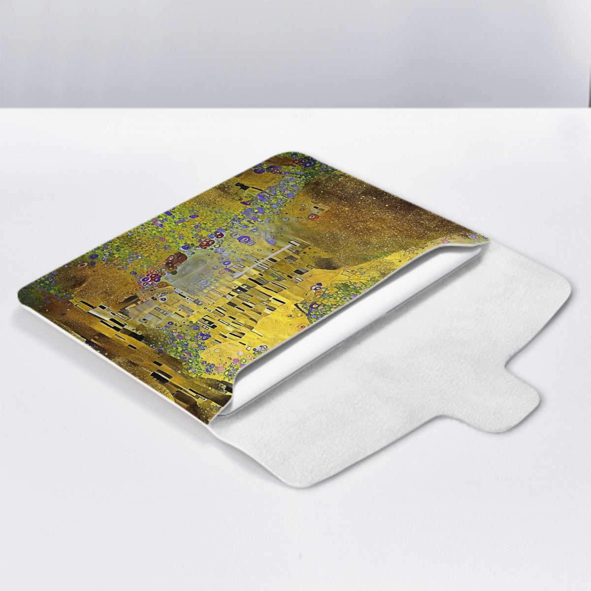 Abstract Klimt Style Laptop Case - Exclusive 13.3 Inch Premium Leather by Rosetta Creative Boutique - Rosetta Creative Boutique
