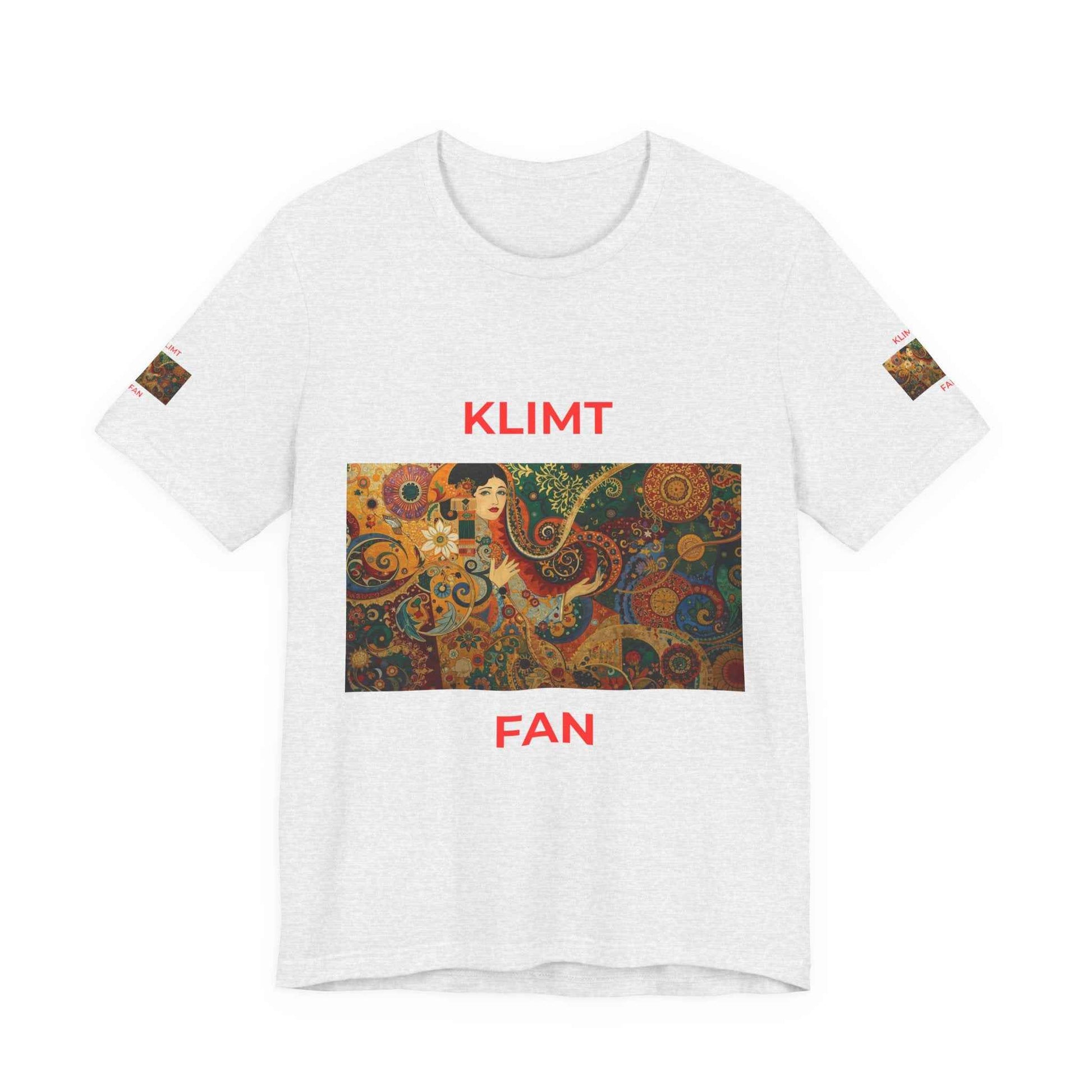 Klimt Fan Art Tee Gustav Klimt Graphic T Shirt Art Print