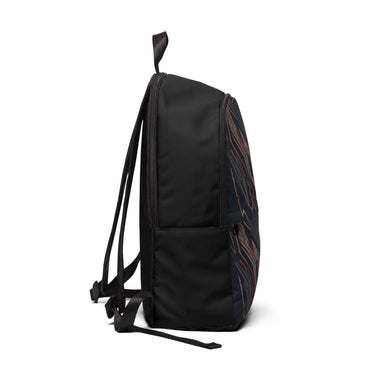 Stylish Waterproof Fabric Backpack with Unique Design by Rosetta Creative Boutique, Trendy School Bag, Travel Backpack, Urban Style Tote, Gift for Students