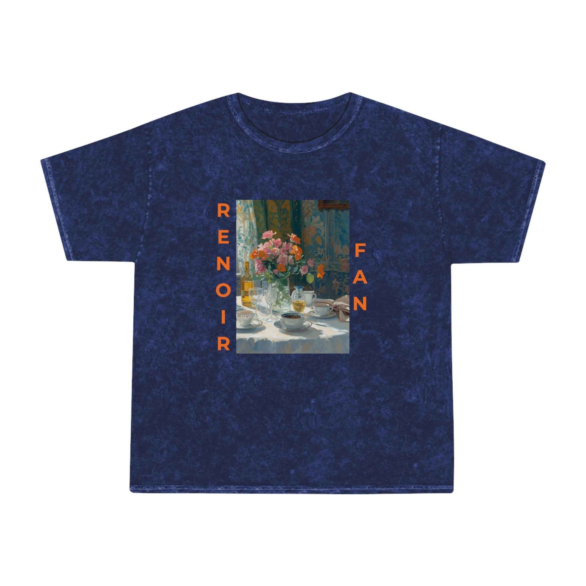 Renoir Floral Still Life Tee Vintage Mineral Wash Cotton