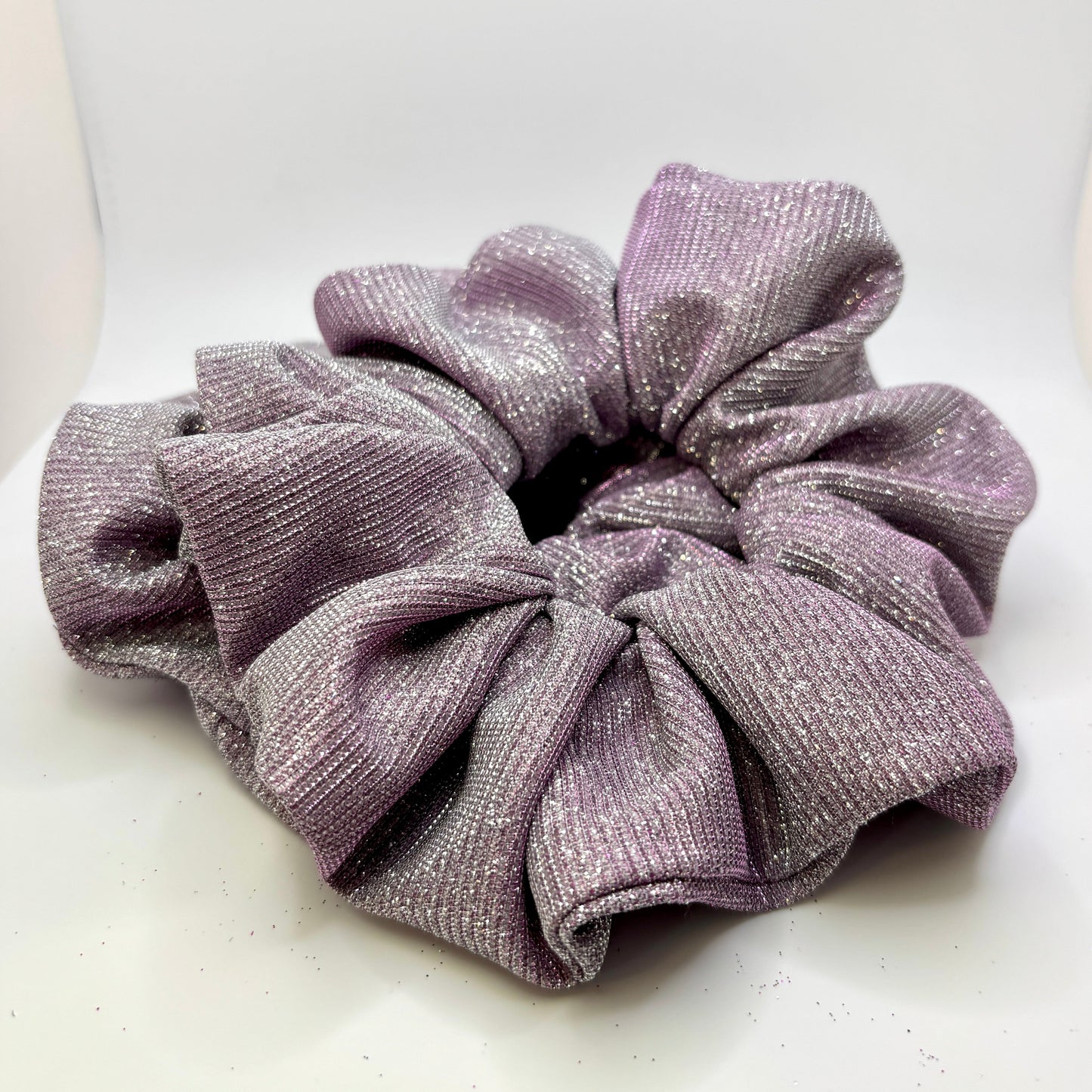 Lavender Sparkle Scrunchie