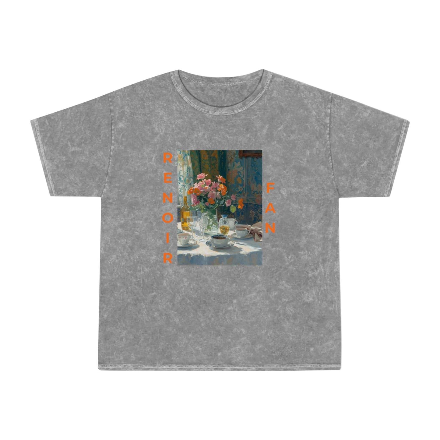 Renoir Floral Still Life Tee Vintage Mineral Wash Cotton