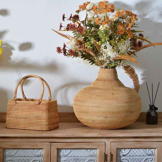 Chinese Vintage-Style Storage Baskets – Nested Decorative Boxes