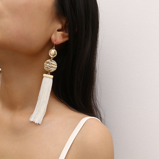 Long Fringe Bohemian Earrings