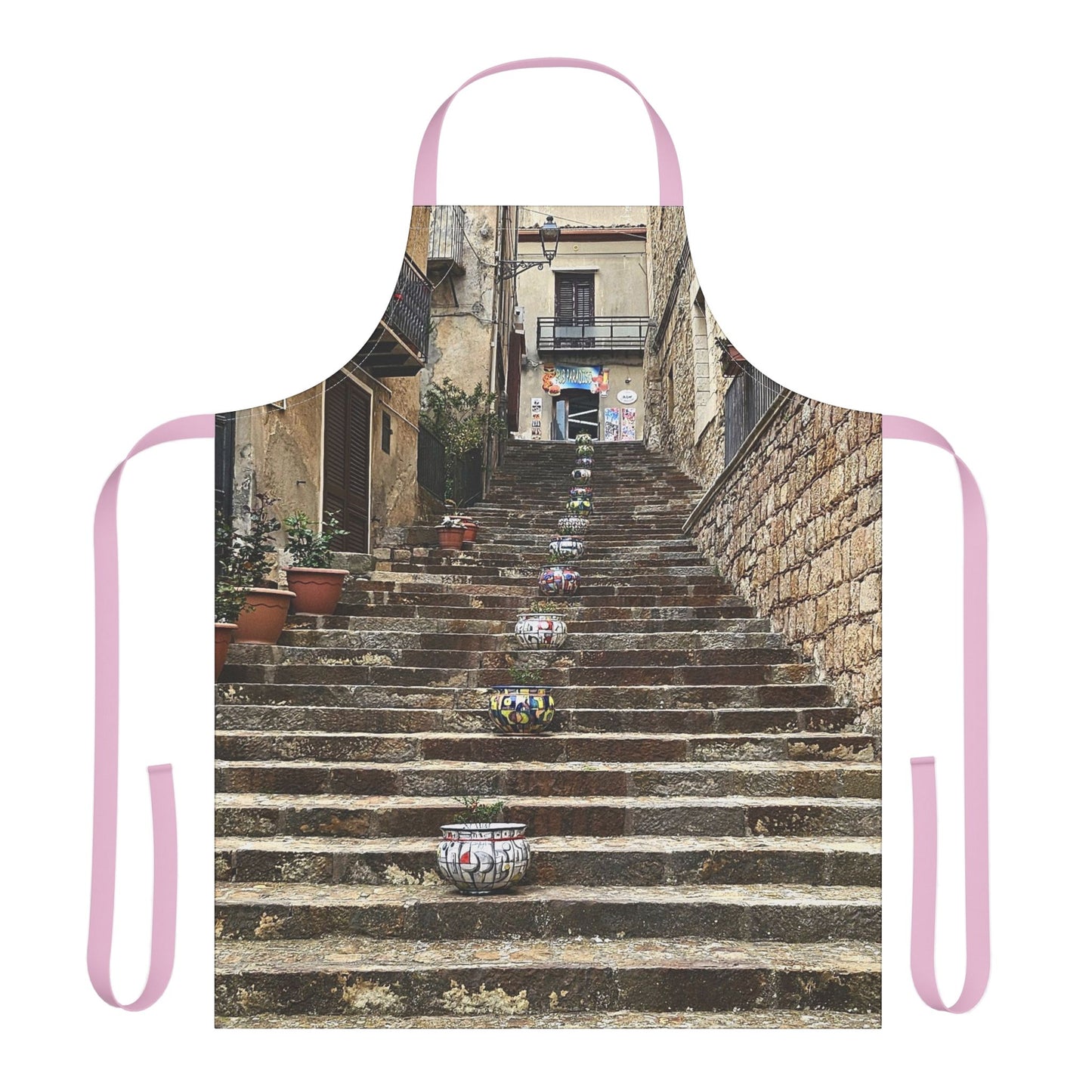 Artistic Sicilian Town Apron with 5-Color Straps, Kitchen Gift for Home Chefs, Unique Cooking Gear, Ideal for Art Lovers, Perfect for [...]